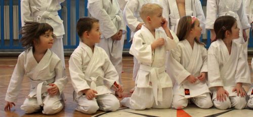 Karate MASADA - zkouky na bl psek - 24.2.2011