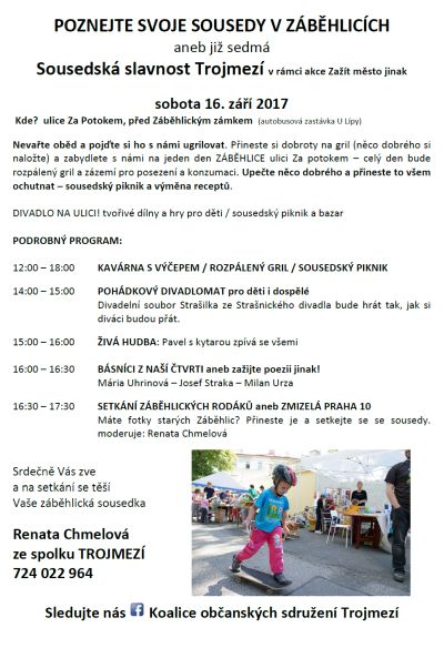 Sousedská slavnost 2017 Trojmezí