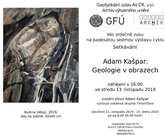 Výstava v GFÚ - Adam Kašpar